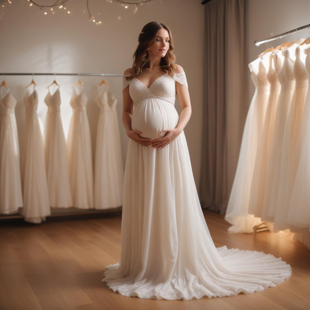 Свадебные платья для беременных: фото и цены на модели - изображение 2