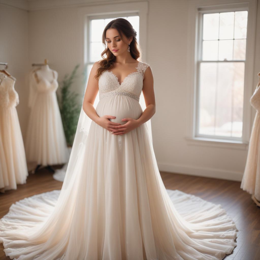 Свадебные платья для беременных: фото и цены на модели - изображение 3